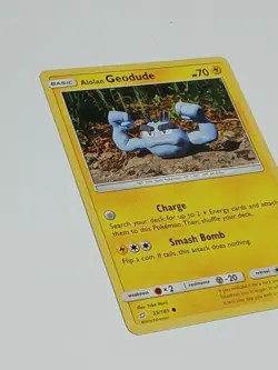 Alolan Geodude 35/181 Common Yuka Morii SM - Team Up Pokemon Card - Image 2