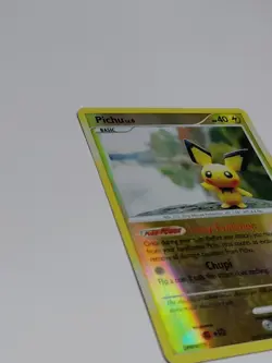 Pichu 2007 Reverse Holo Graphic Pokemon Card Mysterious Treasures 93/123 - Image 5