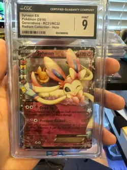 CGC 9 Sylveon EX - RC21/RC32 - Pokemon Generations Radiant Collection - Image 1