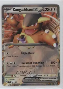 Kangaskhan ex Pokemon Scarlet & Violet Black Star Promo #055 - Image 1