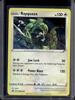 2019-2023 Pokemon SWSH Black Star Promos Rayquaza #SWSH029 - Image 1