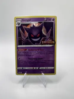 Pokemon Gengar SWSH241 Lost Origin Black Star Prerelease Promo Holo SUPER CLEAN! - Image 1