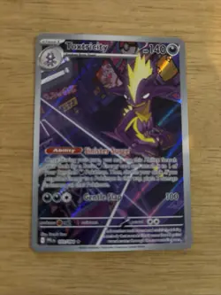 Pokemon TCG Toxtricity 103/094 Full Art Illustration Rare Holo Phantasmal Flames - Image 1