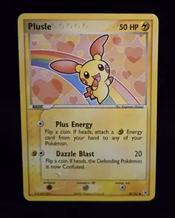 Pokemon TCG - PLUSLE - 69/101 - EX: HIDDEN LEGENDS (2004) - HP/MP - Image 1