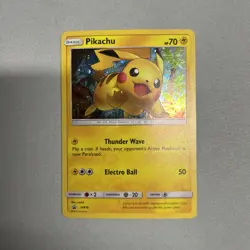 2017 Pokemon TCG Pikachu SM76 Black Star Promo Holo! NM - Image 1