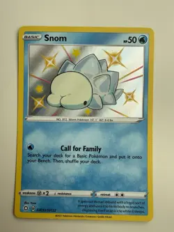 Pokemon TCG - Snom SV033/SV122 - Shining Fates - Image 1