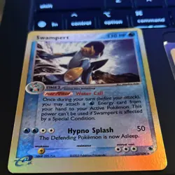 Pokemon TCG Swampert 13/109 2003 Holo Poke-POWER Nintendo English Card NM - Image 1