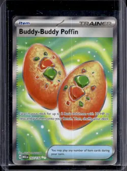 2025 Pokemon Mega Evolution Buddy-Buddy Poffin Ultra Rare #167/132 - Image 1
