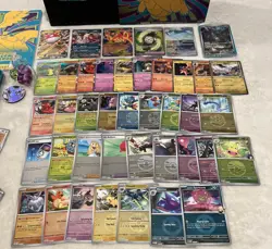 Pokemon Ascended Heroes Opened ETB 135+ Bulk Cards! Holo Rare+Reverse Holo+IR/UR - Image 2