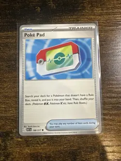 Pokemon Poke Pad Trainer-Item Card 198/217 English Standard 2026 - Image 1