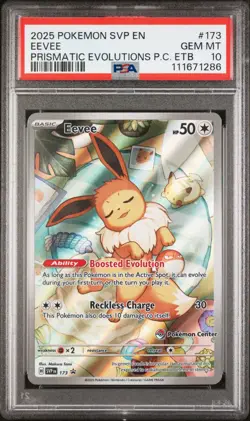 Pokemon: Eevee #173 (Pokemon Center Exclusive) | PSA 10 - Image 1