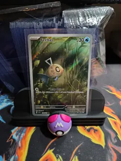 Pokemon TCG Feebas 198/191 IR Illustration Rare Surging Sparks SV8 NM Condition - Image 1