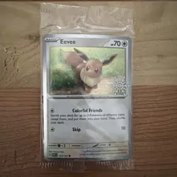 Sealed Pikachu & Eevee Holiday Calendar Snowflake Promo Pokemon Lot of 2 - Image 4