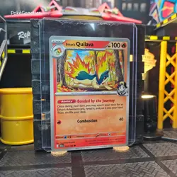 Ethan's Quilava Destined Rivals Pokemon TCG 033/182 Scarlet & Violet SV10 Common - Image 3