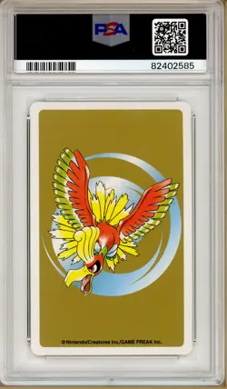 Pokemon - Nidorina 3 of Hearts, Gold Ho-oh Back Poker Deck #30 PSA 10 - Image 2