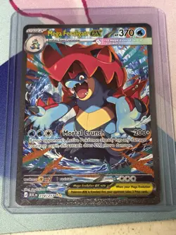 Pokemon TCG Mega Feraligatr EX 274/217 SIR English Ascended Heroes PACK FRESH NM - Image 1
