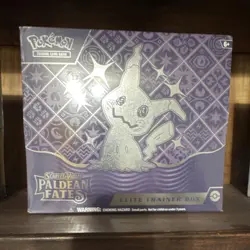 Pokemon Scarlet & Violet Paldean Fates Elite Trainer Box Sealed - Image 1