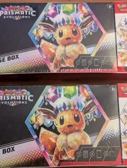 Pokemon TCG: Scarlet & Violet—Prismatic Evolutions Surprise Boxes (Lot of 2) - Image 4