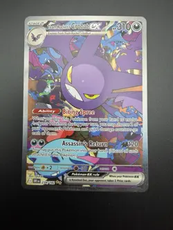 Team Rocket's Crobat ex 234/182 Sv10: Destined Rivals Holo Pokemon TCG - Image 1