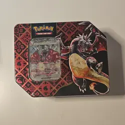 Pokemon TCG Charizard ex Scarlet & Violet Paldean Fates Tin - Image 1
