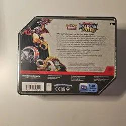 Pokemon TCG Charizard ex Scarlet & Violet Paldean Fates Tin - Image 2