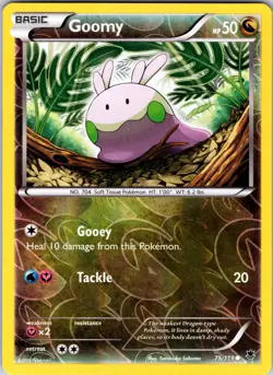 Goomy 75/119 XY - Phantom Forces Pokemon NM/LP Reverse Holo - Image 1