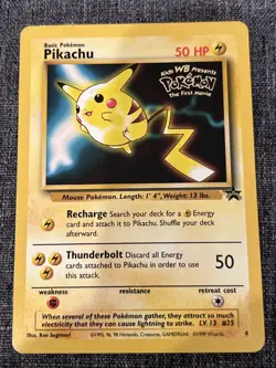 Basic Pokemon Pikachu Promo First Movie #4 - Image 1