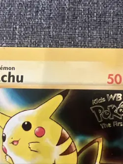 Basic Pokemon Pikachu Promo First Movie #4 - Image 3