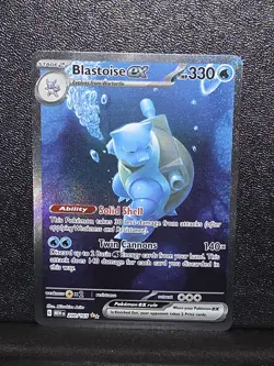 Blastoise ex 200/165 Pokemon 151 Scarlet & Violet SIR Special Illustration Rare - Image 2