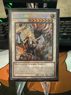 Yu-Gi-Oh! Burst Protocol ECCLESIA AND THE DARK DRAGON Secret Rare BPRO-EN041 - Image 1