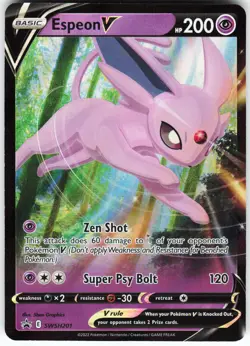 Espeon V - SWSH201 Pokemon SWSH: Sword & Shield Promo Cards Holo Promo NM - Image 1