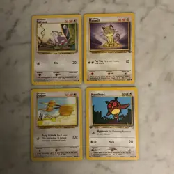 Pokemon Card Lot 1999 WOTC 50 Different Cards Lots Of 1st Edition Or Uncommon NM - Image 3