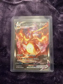 Pokemon TCG Charizard VMAX SWSH261 Sword & Shield Promo Holo Card NM/M Condition - Image 1