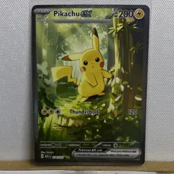 Pokemon Pikachu EX Full Art Holo 276/217 200 HP ASC Set Card - Image 1