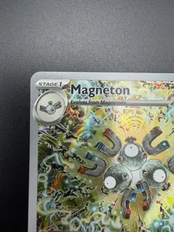 Pokemon Scarlet & Violet Pokemon Center Exclusive Magneton 159 Stamped Promo NM - Image 2