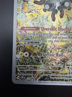 Pokemon Scarlet & Violet Pokemon Center Exclusive Magneton 159 Stamped Promo NM - Image 5