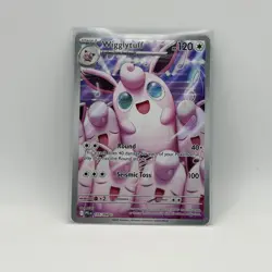 Pokemon TCG Wigglytuff 105/094 Illustration Rare Holo Me02: Phantasmal Flames - Image 1