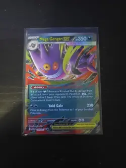 Pokemon TCG: Mega Gengar Ex 125/217 Double Rare- Ascended Heroes - NM - Image 1