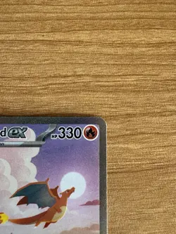 Pokemon TCG Charizard EX 199/165 Scarlet & Violet 151 SIR NM English - Image 4