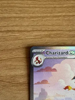 Pokemon TCG Charizard EX 199/165 Scarlet & Violet 151 SIR NM English - Image 5