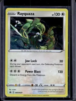 2019-2023 Pokemon SWSH Black Star Promos Rayquaza #SWSH029 - Image 1