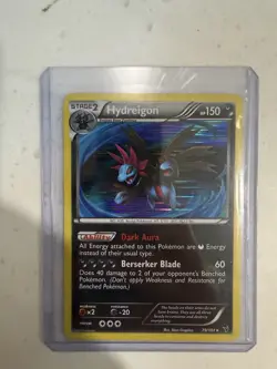 Hydreigon 79/101 Noble Victories Reverse Holo Rare Stage 2 150 HP Pokemon TCG - Image 1