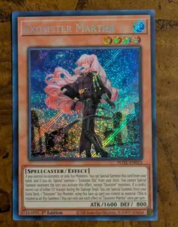 Exosister Martha POTE-EN025 Secret Rare 1st Edition Near Mint Yu-Gi-Oh! - Image 1