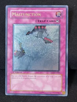 YuGiOh Malfunction SOI-EN060 1st Edition Ultimate Rare NM - Image 1