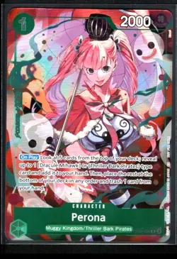 Perona OP09-034 Campaign Dash Pack Promo Heroines Edition One Piece Card English - Image 1