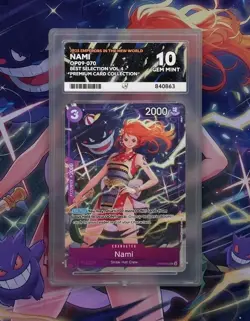 Nami OP09-070 ONE PIECE CCG TCG - Best Selection Vol. 4) ACE 10 (GENGAR) - Image 1