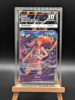 Nami OP09-070 ONE PIECE CCG TCG - Best Selection Vol. 4) ACE 10 (GENGAR) - Image 2