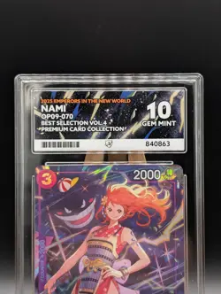 Nami OP09-070 ONE PIECE CCG TCG - Best Selection Vol. 4) ACE 10 (GENGAR) - Image 3