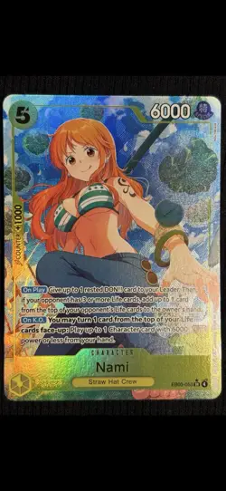Nami (053) (Alternate Art) EB03-053 Extra Booster: One Piece Heroines Edition... - Image 1