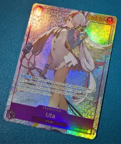 Uta #OP02-120 - Alt Art SEC - OP02 Paramount War One Piece TCG English - NM - Image 5